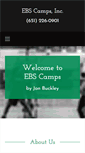 Mobile Screenshot of ebscamps.com